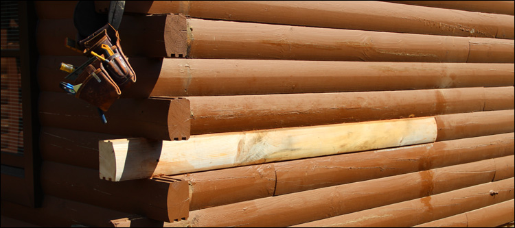 Log Home Damage Repair  Falcon,  North Carolina