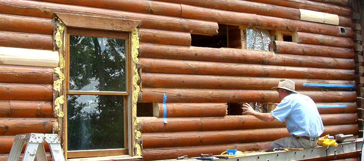 Log Home Repair Falcon,  North Carolina